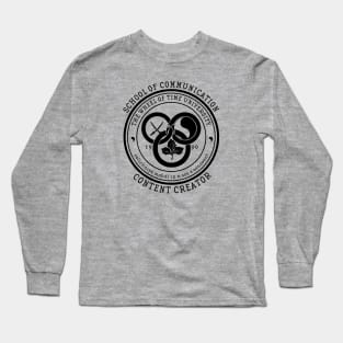 The Wheel of Time University - School of Communication (Content Creator) Long Sleeve T-Shirt